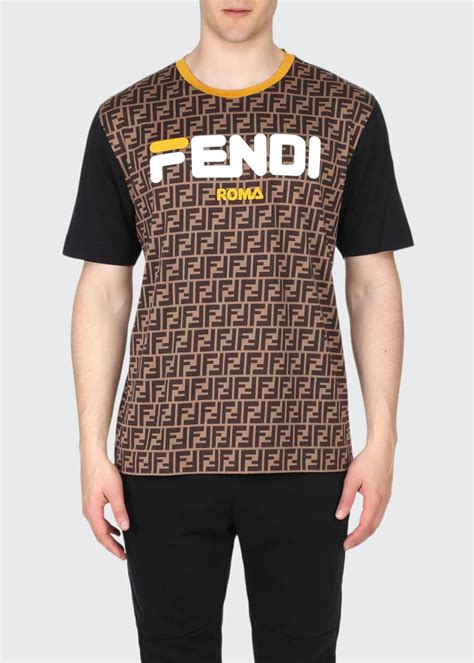 fendi mens polo shirt|fendi graphic tees.